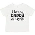 thumbnail image 3 of Inktastic I Love My Daddy with Hearts Boys or Girls Baby T-Shirt, 3 of 5