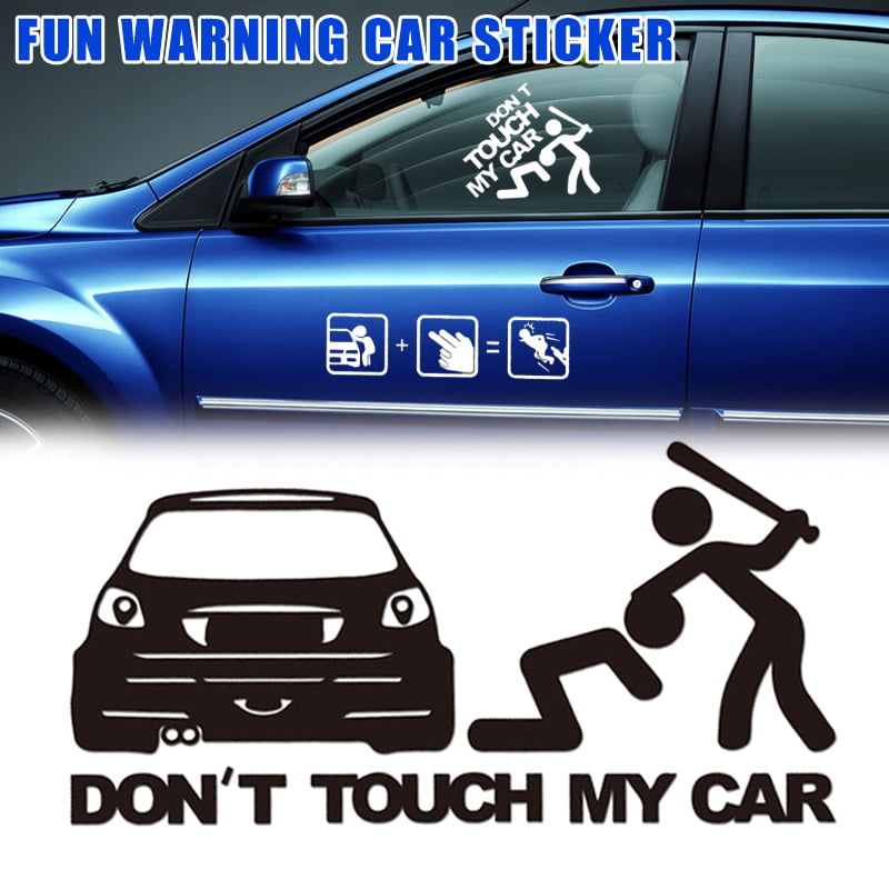 Parts may fall off Sticker vinyl decal van funny warning sign car caution bumper 