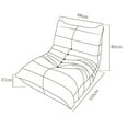 thumbnail image 4 of Lucas All Foam Armless Chair, Sage, 4 of 8