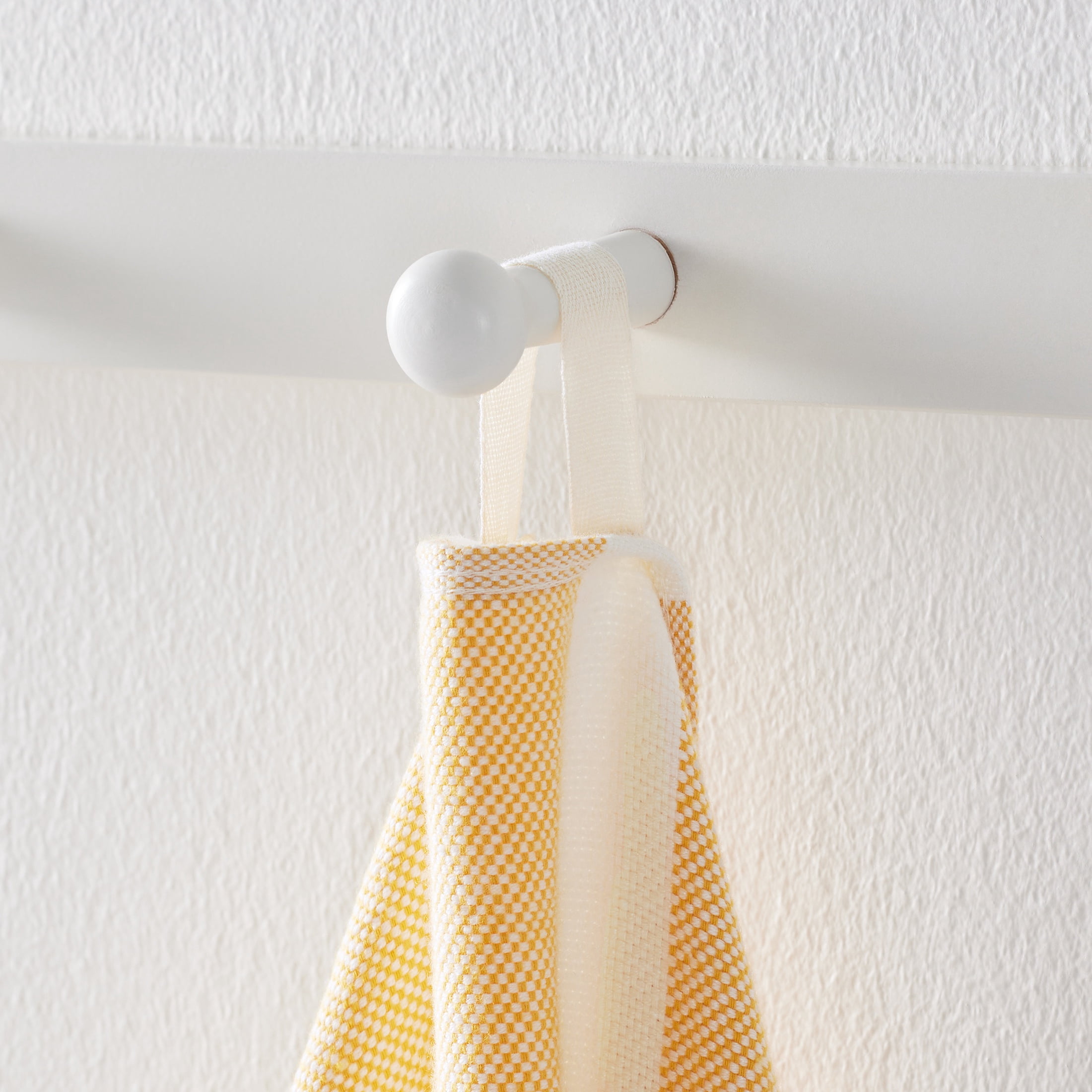 Better Homes & Gardens Oversized Flatwoven Yellow Striped Beach Towel, 38" x 72"