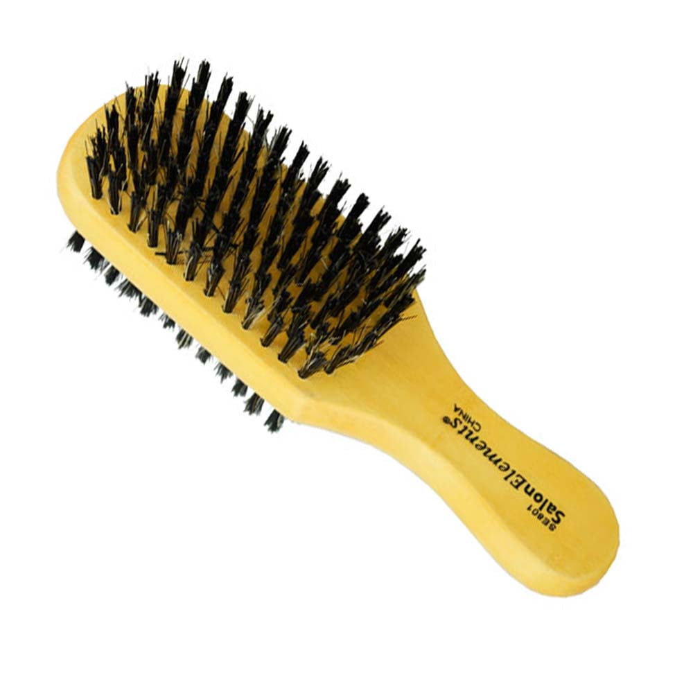 Diane Double Sided Wooden Club Brush With Boar Bristles