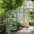 thumbnail image 6 of Mini Greenhouse with PVC Cover 4-Tier Portable Warm House, 6 of 6