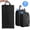 Black-10 PCS, variant on Tripumer 6 Pcs Shoe Bags with Zipper and Handle Portable Storage Bag Cleat Bag Nylon Shoe Cubes Pouch for Men Women Travel Gym Storage Pink