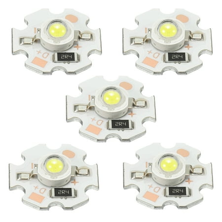 

Uxcell 3W 280lm 6000-6500K 20mm 5VDC COB LED Light Chip Beads Energy Saving Bulb White 10 Pack