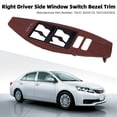 thumbnail image 3 of 7423120310C0, Front Right Driver Side Door Window Switch Bezel Cover Right Hand RH Door Armrest Base Upper Panel Luxurious Look Scratchproof  for Vehicle, 3 of 7