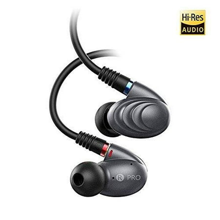 FiiO F9 PRO Best Over the Ear Headphones/Earphones/Earbuds Detachable Cable Design Triple Driver Hybrid (1 Dynamic + 2 Knowles BA) In-Ear Monitors with Android Compatible Mic and Remote (The Best In Ear Monitor System)