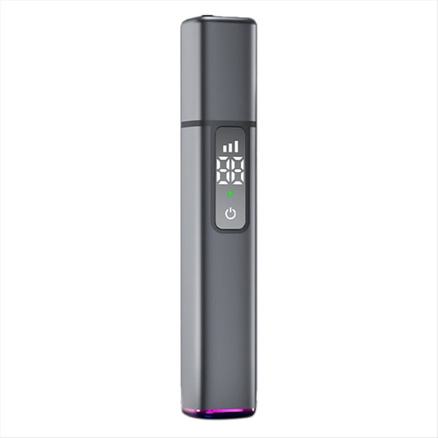 Recortador de Vello Nasal Eléctrico con Pantalla Táctil Digital Inteligente, 10 000 RPM, Carga Rápida Tipo C, A