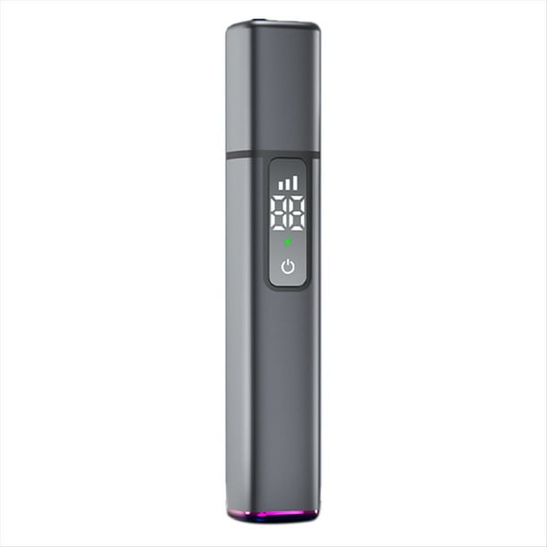 Recortador de Vello Nasal Eléctrico con Pantalla Táctil Digital Inteligente, 10 000 RPM, Carga Rápida Tipo C, A