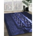 thumbnail image 2 of Ahgly Company Indoor Square Patterned Night Blue Area Rugs, 8' Square, 2 of 6