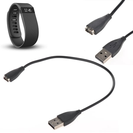 c harger for Fitbit c harge HR, Replacement USB c harger c harging Cable Cord for Fitbit c harge HR Smart Band Bracelet Wristband , Quality Power c harging Cord (29cm, Black)