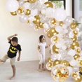 thumbnail image 3 of DIY Balloon Arch & Garland kit,138Pcs Party Balloons Decoration Set, Gold Confetti & Silver & White & Transparent Balloons for Bridal & Baby Shower, W, 3 of 4