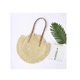 thumbnail image 4 of Bolsos De Hombro Redondos De Paja Para Mujer, Para Playa Xtellar beige, 4 of 4