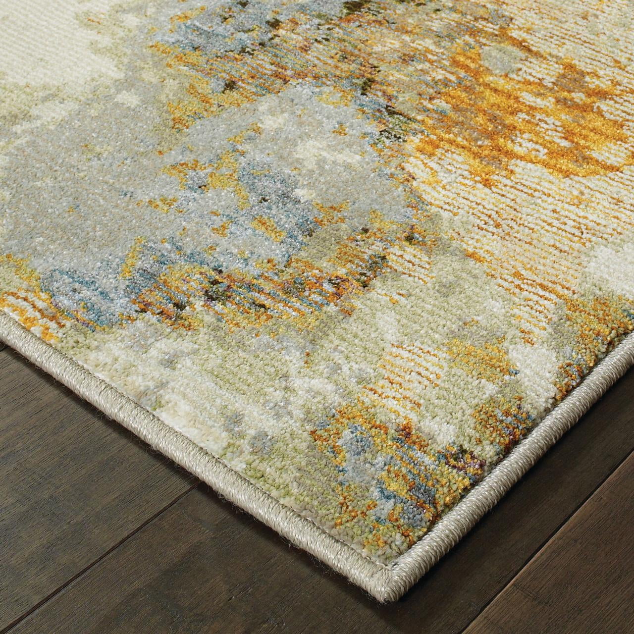 Avalon Home Everman Abstract Woven Area Rug, 3.28' x 5.58'