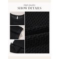 thumbnail image 5 of Womens Floral Fashion Summer Tops 2025 Short Sleeve Crochet Sweaters Swimsuit Cover Ups Lightweight Knit Pullover, 5 of 6
