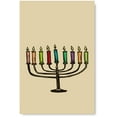 thumbnail image 1 of Awkward Styles Hanukkah Wall Art Poster Jewish Menorah Home Decor Prints, 1 of 3