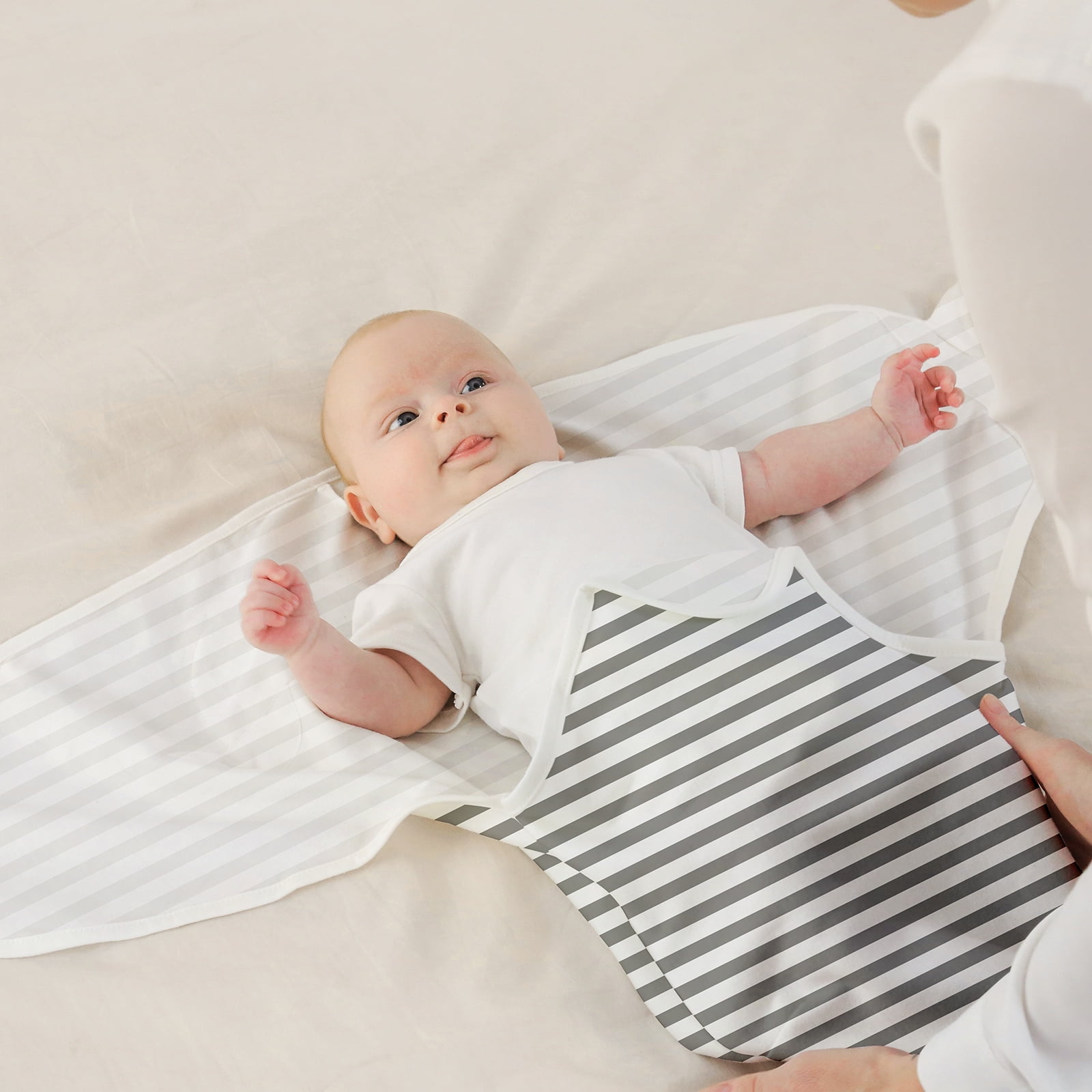 3pk Soothe Baby Swaddle 0-3 Months, Organic Newborn Baby Swaddle Sleep  Sacks, Ergonomic Wearable Swaddle Blanket (candy) : Target