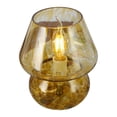 thumbnail image 2 of Eolstice Vintage Glass Lamp, Antique Table Lamp Bedside Light, USB Powered Night Light for Bedroom, Vintage Style Decor, Ambient Illumination, 2 of 4