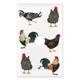 thumbnail image 1 of WIRESTER 1-Gang 0.406-Inch Hole Device Telephone/Cable Blank Receptable Wall Plate Cover - Barnyard Chicken Roosters, 1 of 1