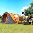 thumbnail image 2 of Outsunny 4 Person Camping Tent Automatic Pop Up Tent with Carry Bag Doors, 2 of 10