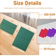 thumbnail image 2 of 10 Assorted Colors Blank Cards and Envelopes 4 x 6 Heavyweight Folded Cardstock and A4 Printable Envelopes Self Seal 20 packs for Christmas, Wedding Invitations, Thank You Cards, Birthday, 2 of 3