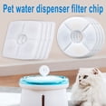 thumbnail image 3 of Pet Fountain Filters Replacement Ion Exchange Resin and Coconut Activated Carbon Replacement Filter for 84oz/2.5L Automatic Cat and Dog Water Dispenser, 3 of 7