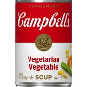 Campbell's Condensed Vegetarian Vegetable Soup, 10.5 oz Can