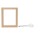 thumbnail image 3 of Guardoinrt LED Photo Frame Display Decoration classic look that complements Frame Picture for Desk Bedroom Home 21cmx17cm, 3 of 6