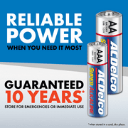 ACDelco AA and AAA Batteries, 48-Count 1.5-volt Combo Pack Alkaline Battery, 24 Count Each