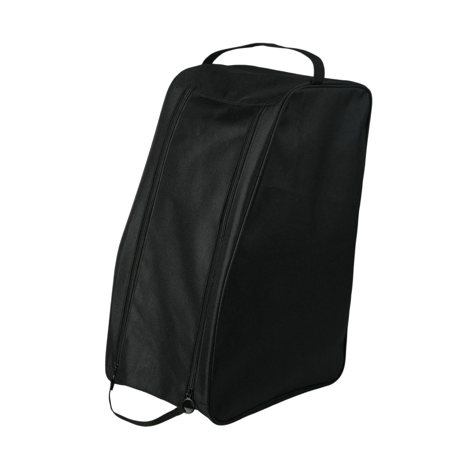 harayaa Boot Bag Multipurpose Cycling Hiking Travel Oxford Cloth Travel Boot Carrier black