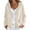 Beige #12, variant on Cotton Linen Hooded Jackets for Women Fall Casual Long Sleeve Button Down Jacket Lightweight Loose Open Front Jackets, S
