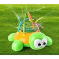 thumbnail image 2 of 2CFun Sprinkler Toy for kids Water Fun Splash Play Toy Children Spinning Spray Turtle Outdoor Toys for Yard gift for Toddlers Boys Girls, 2 of 6