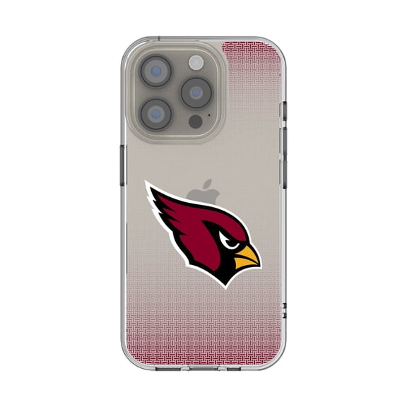 Arizona Cardinals Linen Logo iPhone Clear Case