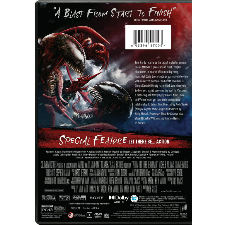 Venom: Let There Be Carnage DVD bei  bestellen