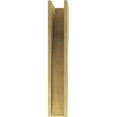 thumbnail image 4 of 6"W x 12"D x 36"H Thin Carmel Rough Cedar Woodgrain TimberThane Corbel, Primed Tan, 4 of 6