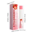 thumbnail image 3 of Bálsamo Labial Hidratante de Fresa con Karité y Vitamina E, 5 G | Nutre Los Labios Agrietados | Envase Reciclable | Sin Crueldad Animal, 3 of 7