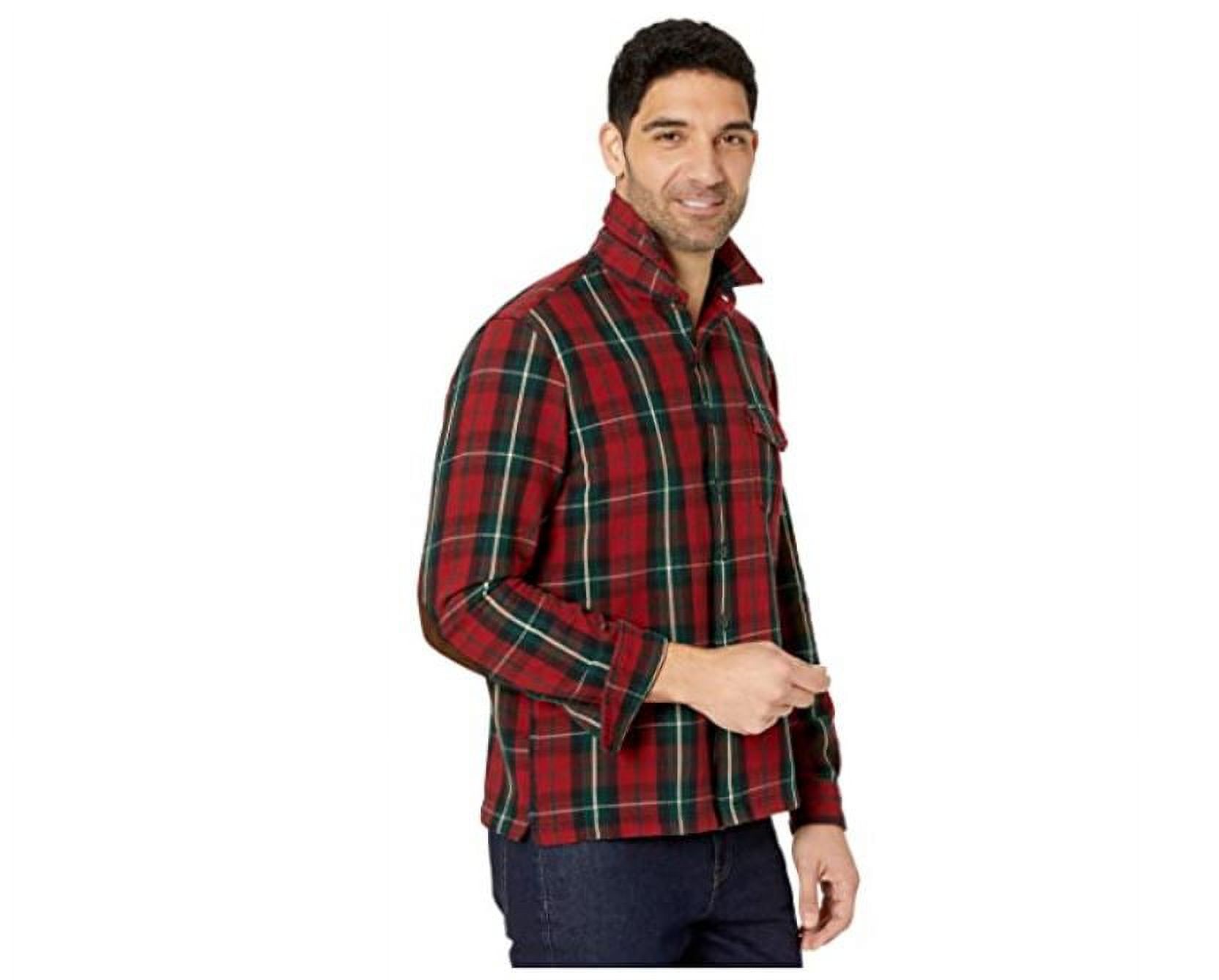 Polo Ralph Lauren Men's Red Classic Fit Plaid Twill Shirt, Large - image 2 of 6