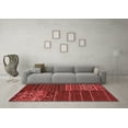 thumbnail image 3 of Ahgly Company Indoor Rectangle Patchwork Red Transitional Area Rugs, 2' x 4', 3 of 4