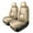 Beige, variant on AOMSAZTO Black Car Seat Covers Full Set,Waterproof Premium Leather Front and Back Seat Protectors,Luxury Auto Interior Accessories,Universal Fit Most Cars Sedan SUVs Pick-up Trucks