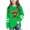 Green, variant on AUNVITO St. Patrick's Day Fashion Cute Printed Casual Long Sleeve Tops for Boys and Girls