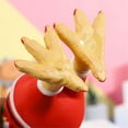 thumbnail image 4 of Screaming rubber Chicken Dog Squeaky Toy, Santa Claus Pets, for Dogs Kids, 2 Pack, 4 of 5