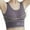 Grey, variant on Womens Light Support Seamless Sports Bra Wireless Yoga Bra Top Womens Bandeau Bra Leotard Sheer Cut Out Adult Womens Tube Tops Pouch Strapless Bra Teenager Shiny Top Women Bandeau And Skirt Women's