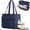 Blue, variant on Tote Bag for Women, Teacher Tote with Insulated Compartment, Large Puffer Work Tote Handbags for Work, Camel