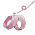 thumbnail image 1 of Correa para mascotas, arnés de pecho para gato estilo chaleco cómodo antigolpes, chaleco para mascotas de malla suave reflectante ajustable (rosa S) Rojo Verde RV1016-0124094FYD, 1 of 5