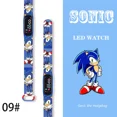 thumbnail image 3 of Relojes Sonic Figuras de acción Amy Rose Shadow Pulsera deportiva infantil Reloj digital impermeable para niños Reloj LED para niños Regalo, 3 of 5
