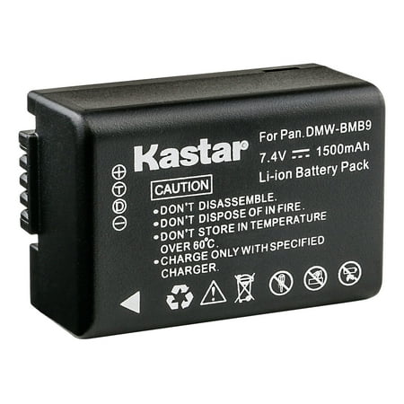 Image of Kastar 1-Pack DMW-BMB9 Battery Replacement for Panasonic Lumix DMC-FZ72 Lumix DMC-FZ100 Lumix DMC-FZ150 Lumix DC-FZ80 Lumix DC-FZ85 Camera