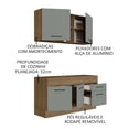 thumbnail image 4 of Cocina Integral Completa Modular Madesa Agata 150cm MG 02, 4 of 5