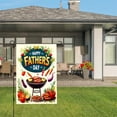 thumbnail image 3 of Amhnf Happy Fathers Day Barbecue Garden Flag For Home Outdoor Garden Yard Decor 12x18 inch, 3 of 5
