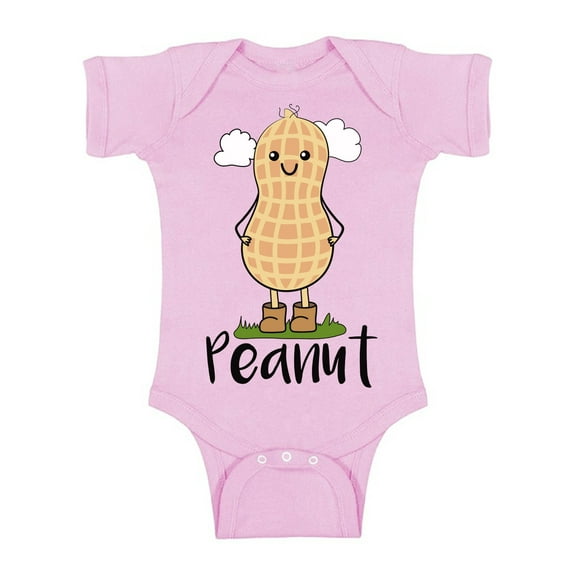 Newborn Clothing for Girls - NB 6M 1 Year 2 Year Old 18 Months - Peanut Romper