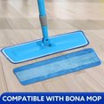 thumbnail image 2 of CUITING 4 Pack Deep Cleaning Pad for Bona Hardwood Floor Cleaner Mop Replacement Microfiber Mop Pads Use for 18 Inch Spray Mops Reusable Mop Refill Pads, 2 of 7