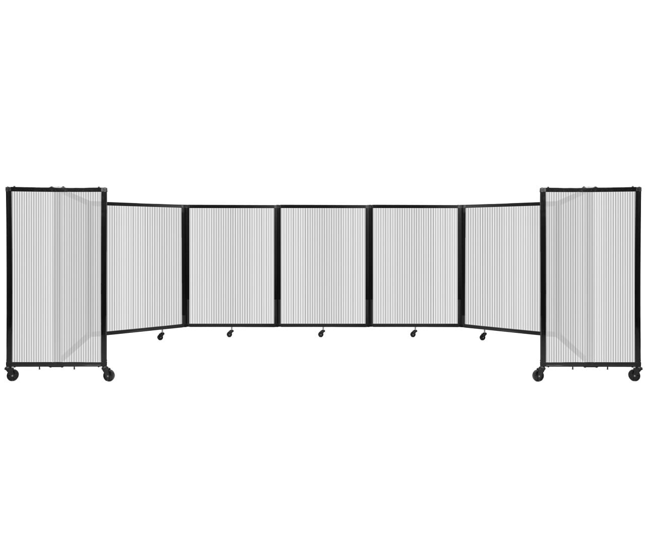 Versare Polycarbonate Room Divider 360 Portable Wall Partition